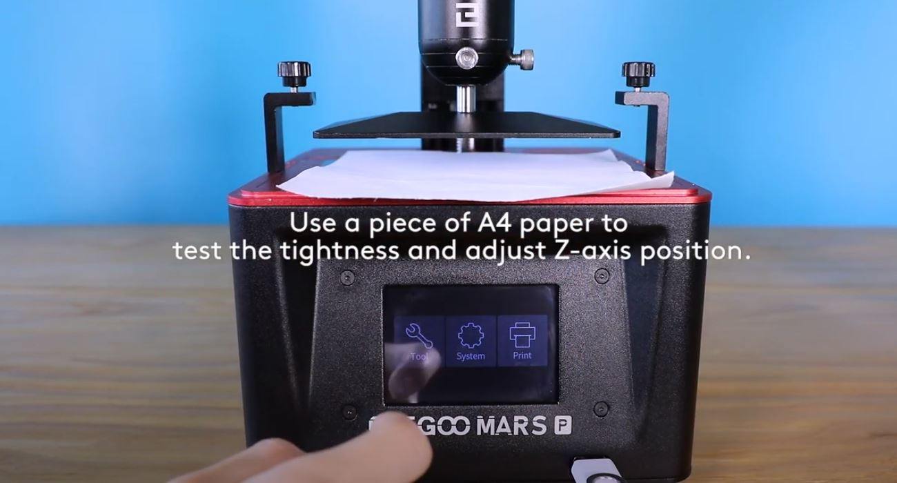 ELEGOO MARS PRO: How to improve Z-axis compression by reset Z-zero