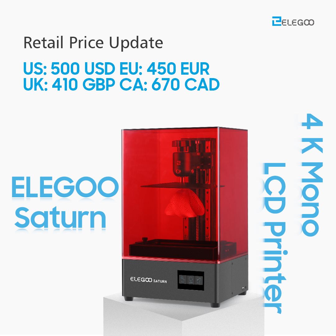 ELEGOO SATURN Amazon Shipping Updates ELEGOO Official