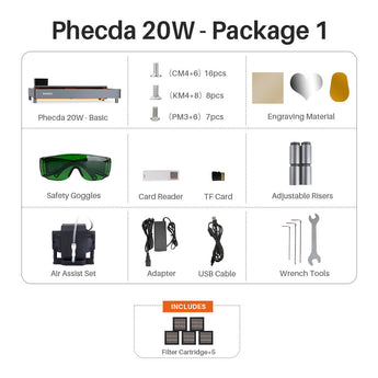 Phecda 20W Package 1 