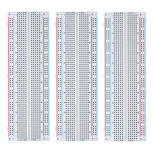 Breadboard 830 Point Solderless Prototype PCB Board Kit (3pcs)