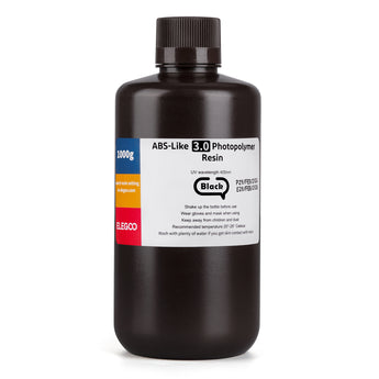 ELEGOO ABS Like 3.0 Photopolymer Resin 1KG Black