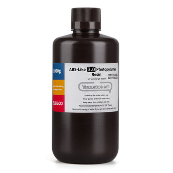 ELEGOO ABS Like 3.0 Photopolymer Resin 1KG Translucent