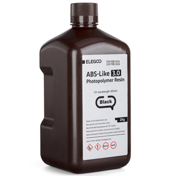 ELEGOO ABS Like 3.0 Photopolymer Resin 2KG Black