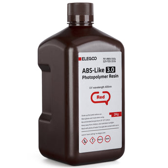 ELEGOO ABS Like 3.0 Photopolymer Resin 2KG Red