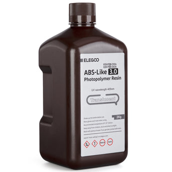 ELEGOO ABS Like 3.0 Photopolymer Resin 2KG Translucent
