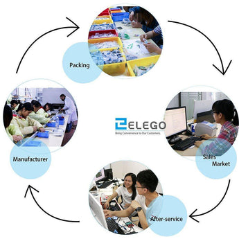 ELEGOO UNO Basic Starter Kit Compatible with Arduino IDE Arduino STEM Kits elegoo-shop 