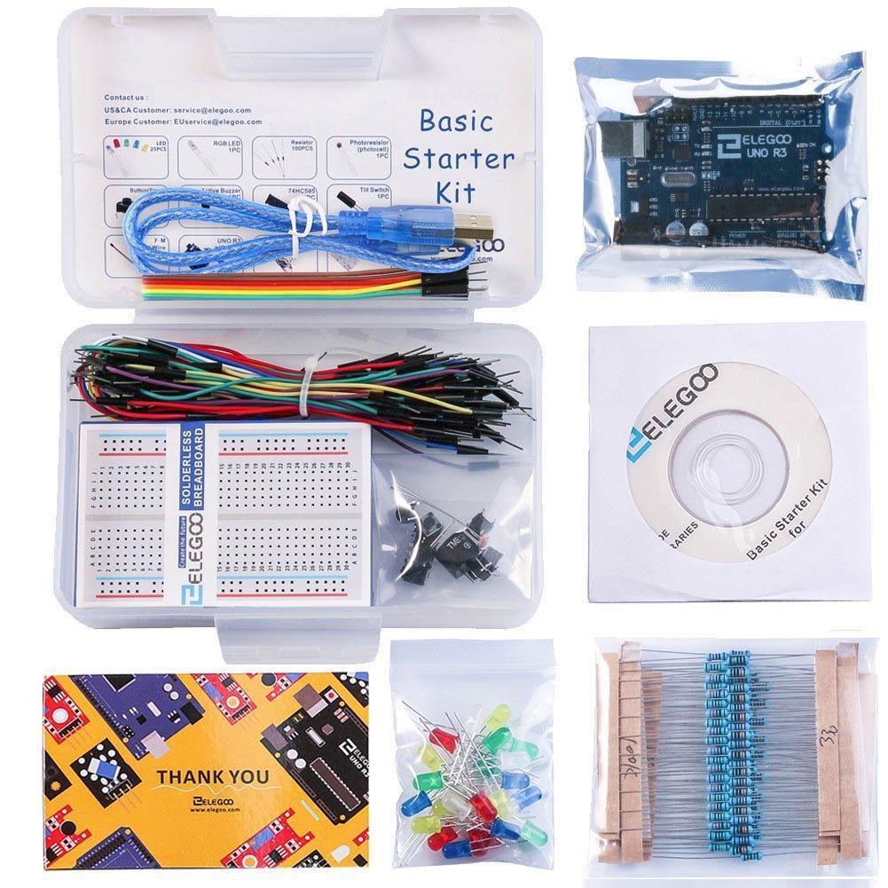 ELEGOO UNO Basic Starter Kit Compatible with Arduino IDE Arduino STEM Kits elegoo-shop