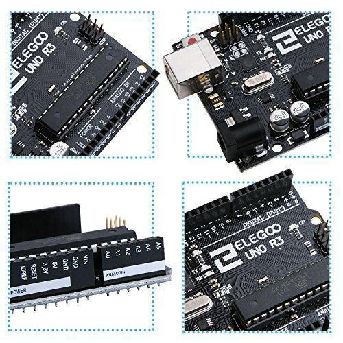 ELEGOO UNO R3 Board with USB Cable Compatible with Arduino IDE Arduino STEM Kits elegoo-shop