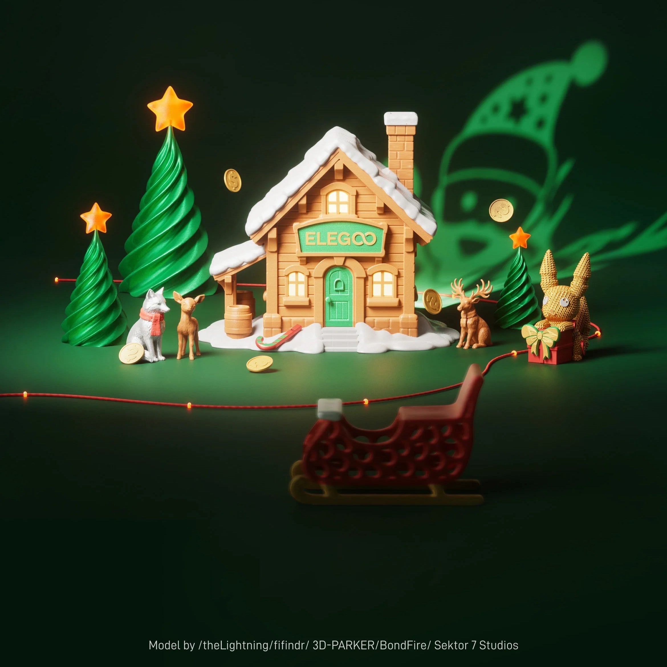 Top Christmas 3D Prints to Light Up Your Christmas: Festive Models You Can Print at Home
