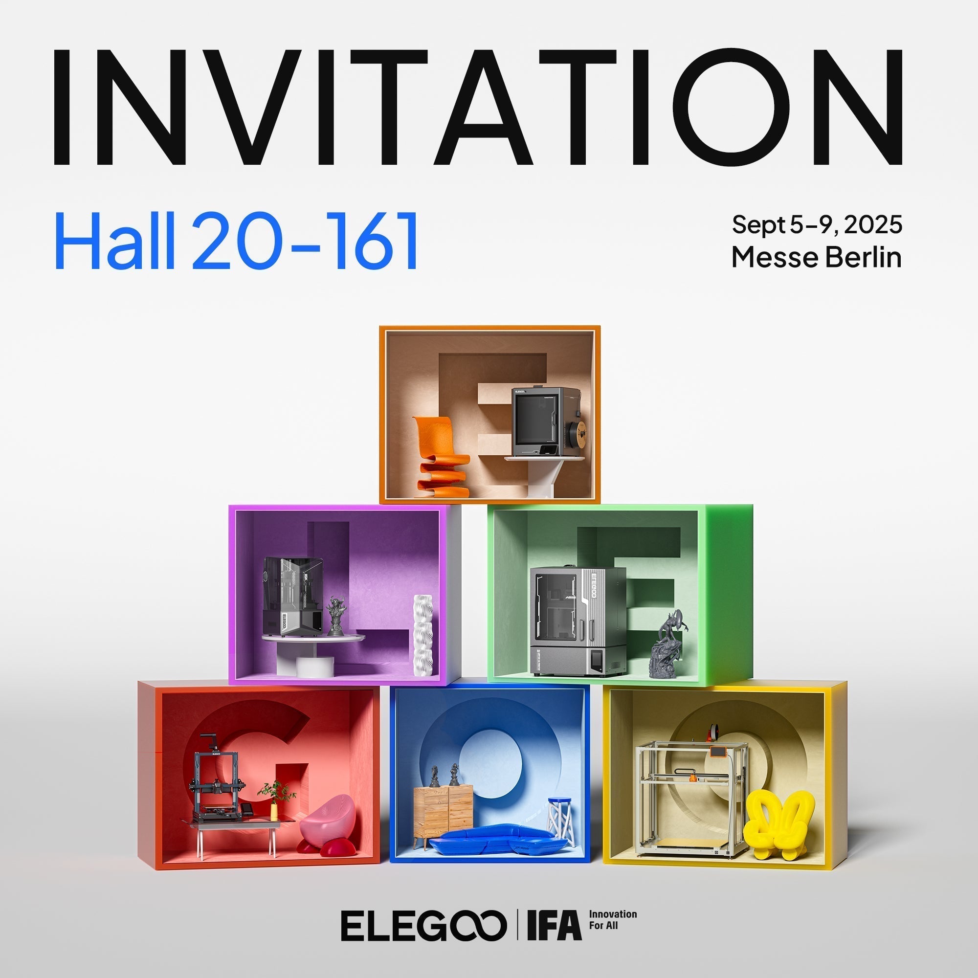 3D Printing Brings Creativity to Life — Meet ELEGOO at IFA Berlin 2025!