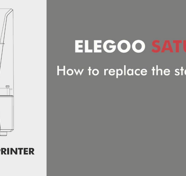 ELEGOO Saturn 2: How to replace the step-up board?