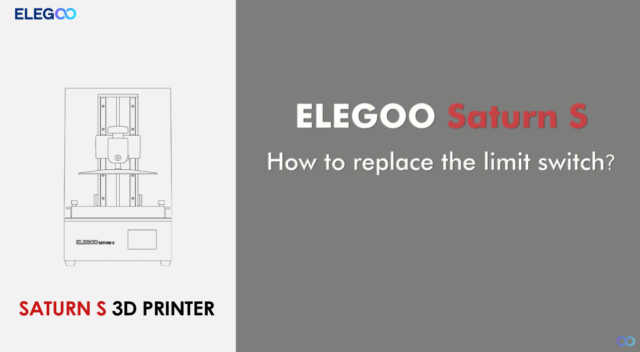 ELEGOO SATURN S: How to replace the limit switch?
