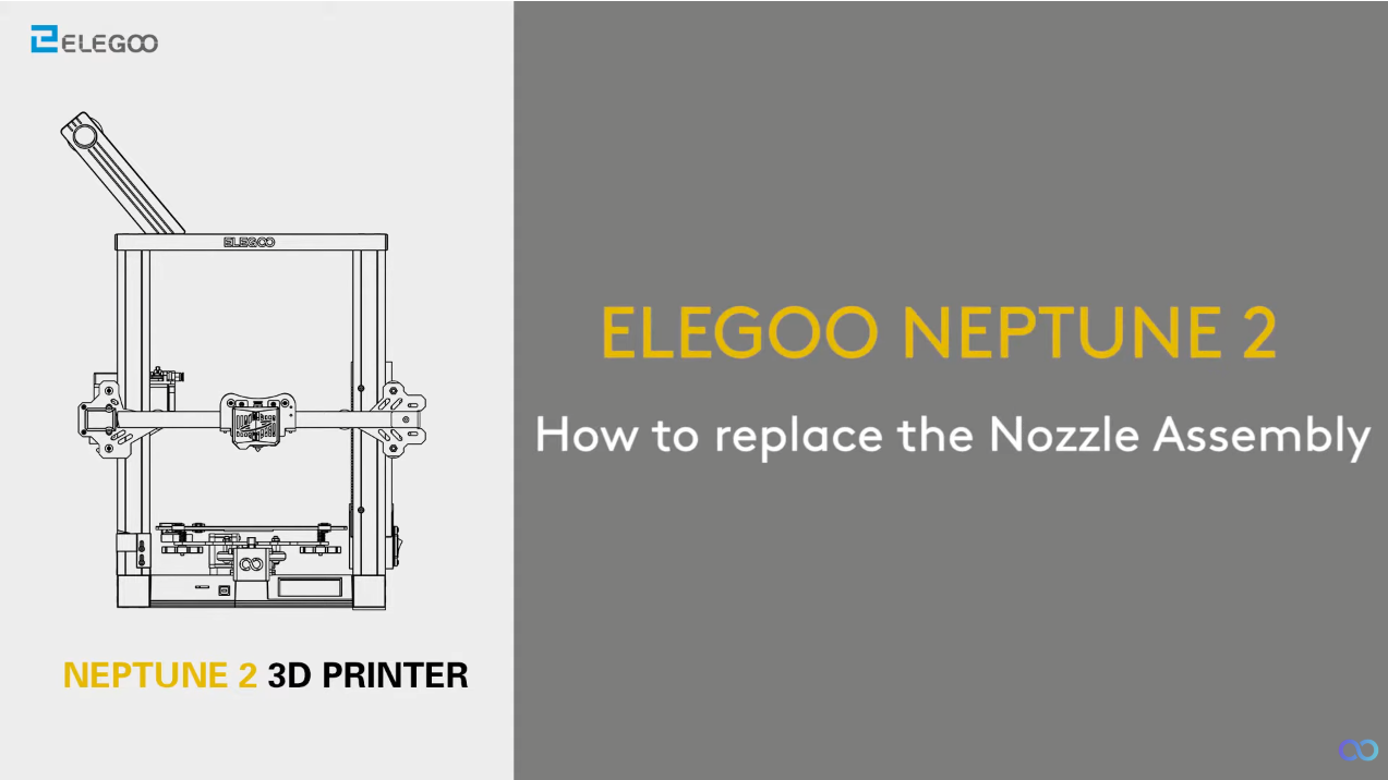 ELEGOO Neptune 2: How to replace the Nozzle Assembly