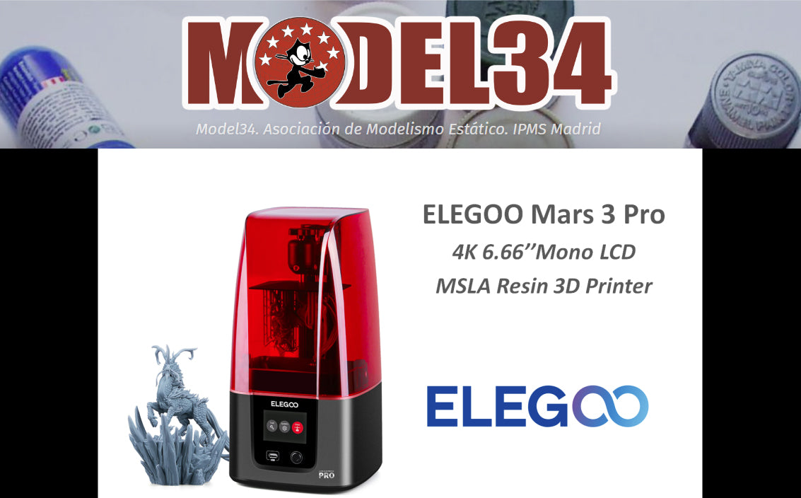 ELEGOO Established Sponsorship with Model34 Association to offer Prizes for Model Show 23