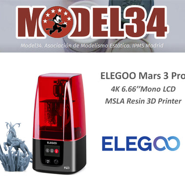 ELEGOO Established Sponsorship with Model34 Association to offer Prizes for Model Show 23