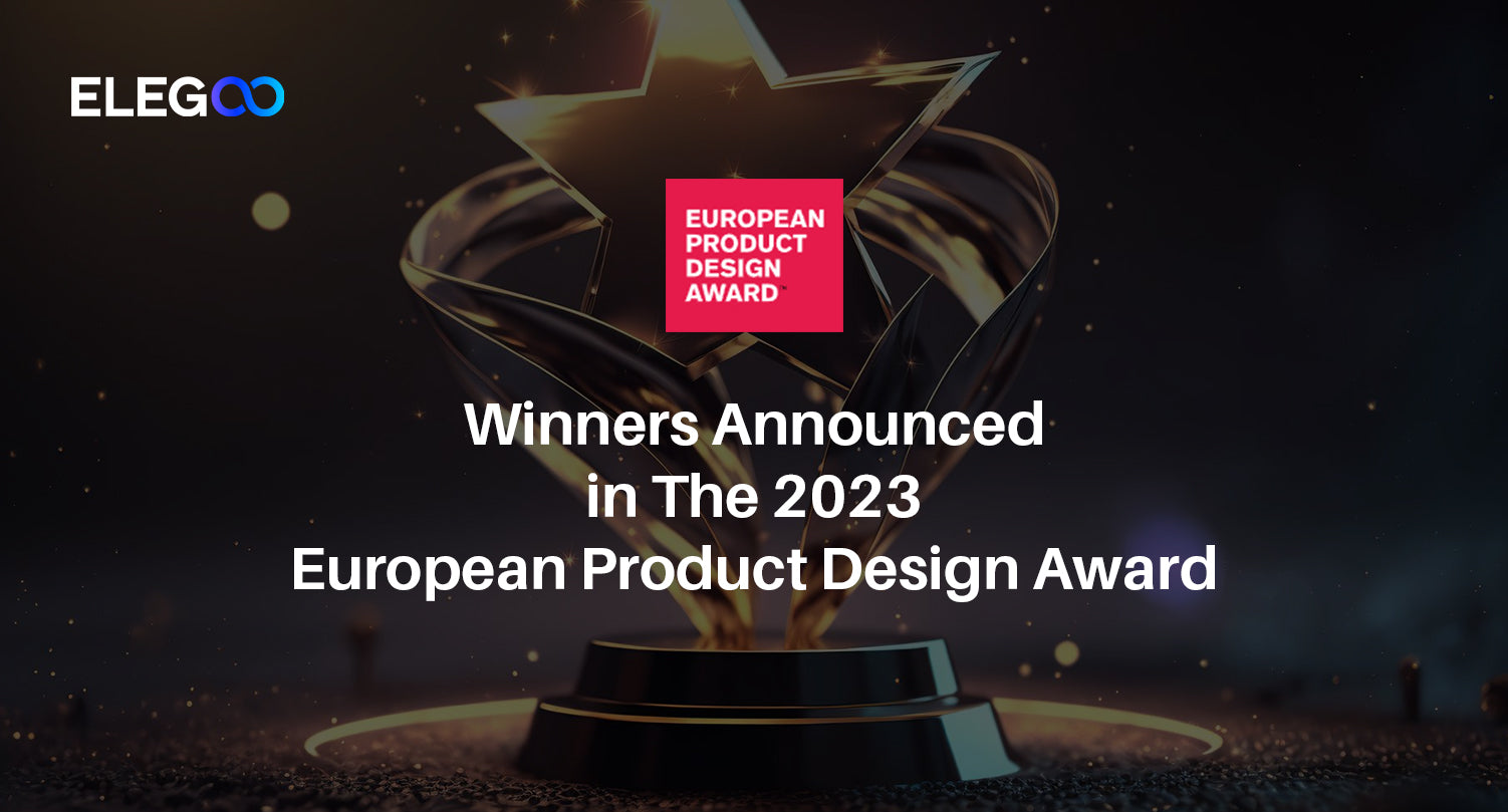 ELEGOO Celebrates Success in 2023 European Product Design Award  for Office Equipment