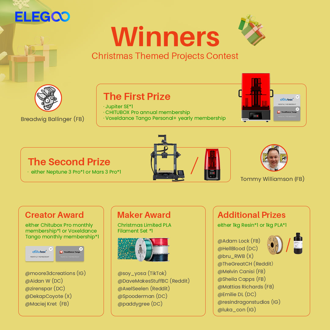 ELEGOO Christmas Themed Projects Contest