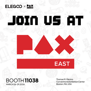Experience the Fun of 3D Printing with ELEGOO at PAX East – Booth 11038