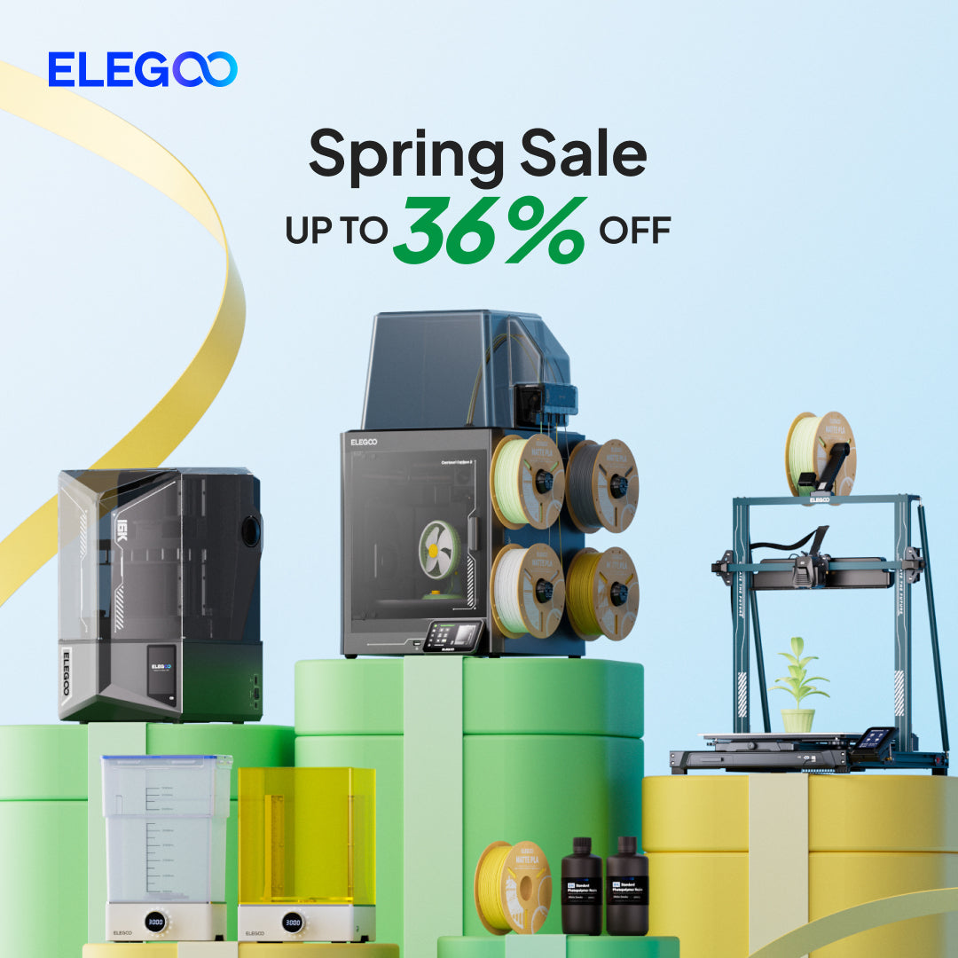Spring Into Creation: ELEGOO Spring Sale Is Here 🌸