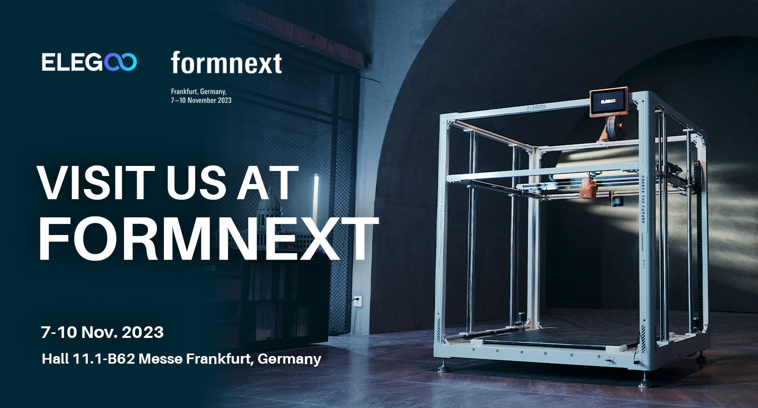 ELEGOO waiting for you in Formnext 2023 in Frankfurt, Germany