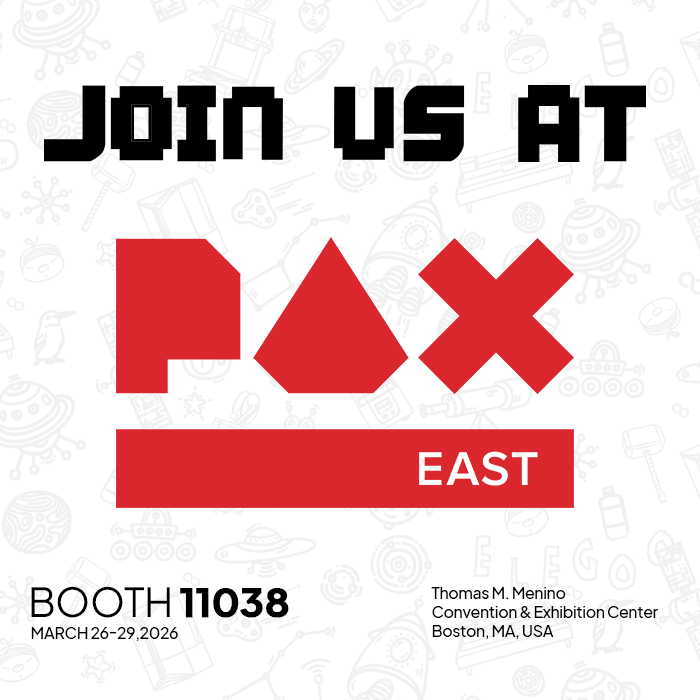 Experience the Fun of 3D Printing with ELEGOO at PAX East – Booth 11038