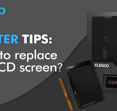 ELEGOO Jupiter: How to replace the LCD screen?