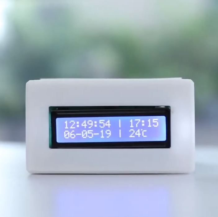 How to Make An Arduino Based Alarm Clock with 3D Printed Parts