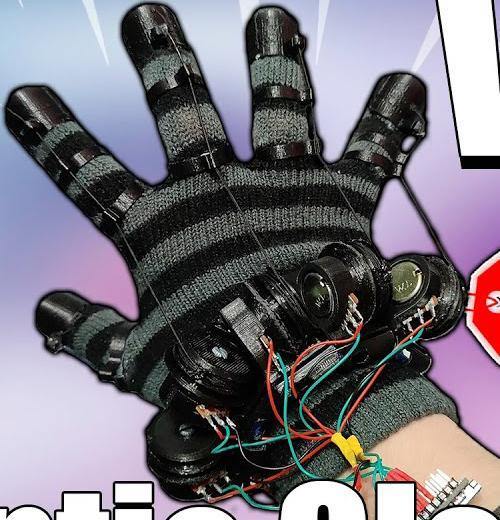 Making DIY VR Haptic Gloves For Less Than 50$! ——The Mysticle