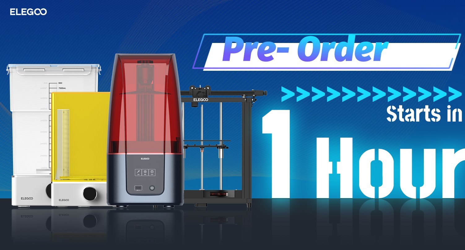 The New Machines Pre- Order initiates in ONE hour!