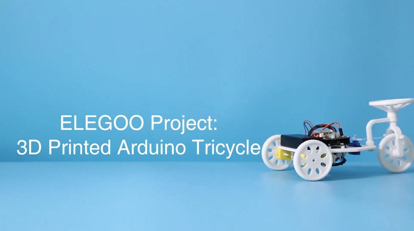 Tutorial: Build A Robot Tricycle with Your 3D Printer