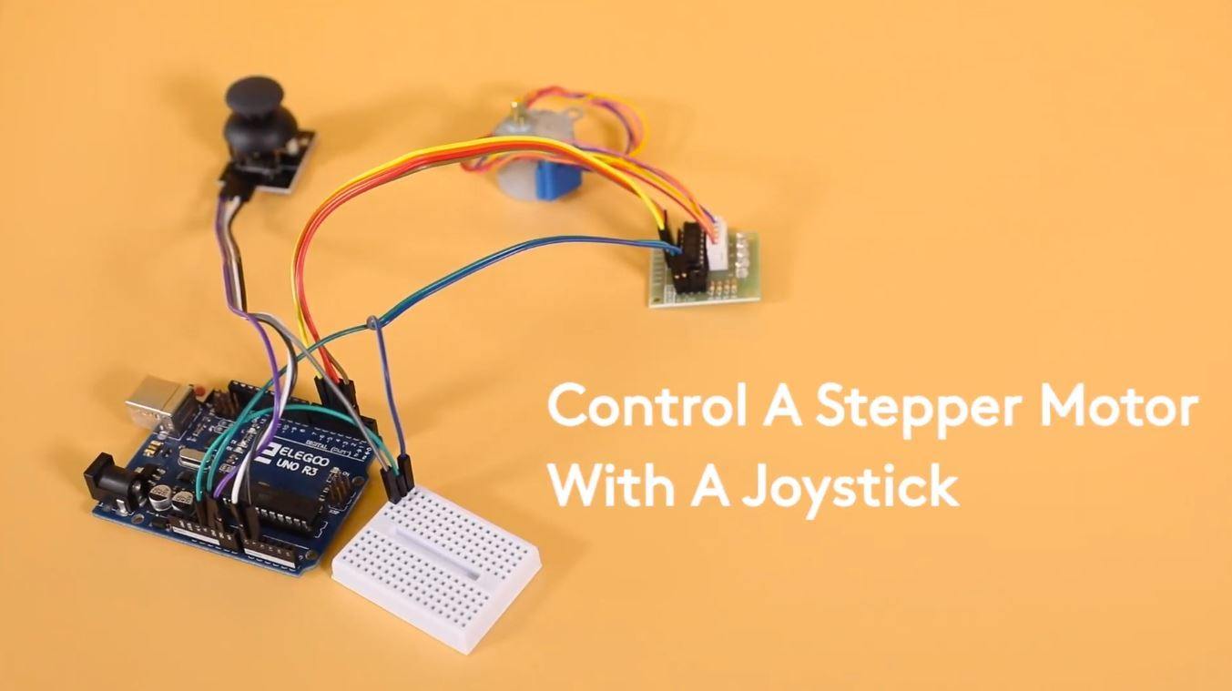 Tutorial: Control A Stepper Motor With A Joystick - Arduino Beginners