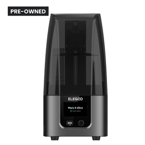 pre-owned elegoo mars 4 ultra resin 3d printer