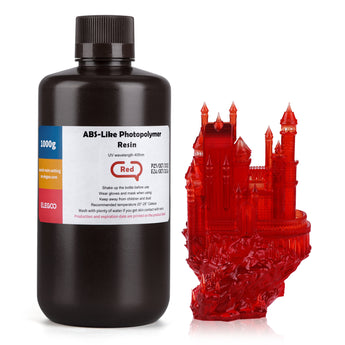 ABS-Like Photopolymer Resin Red 1KG