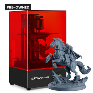 pre-owned elegoo saturn 8k resin 3d printer