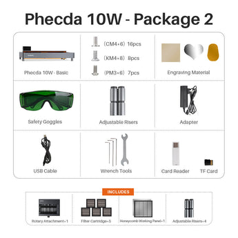 Phecda 10W Package2