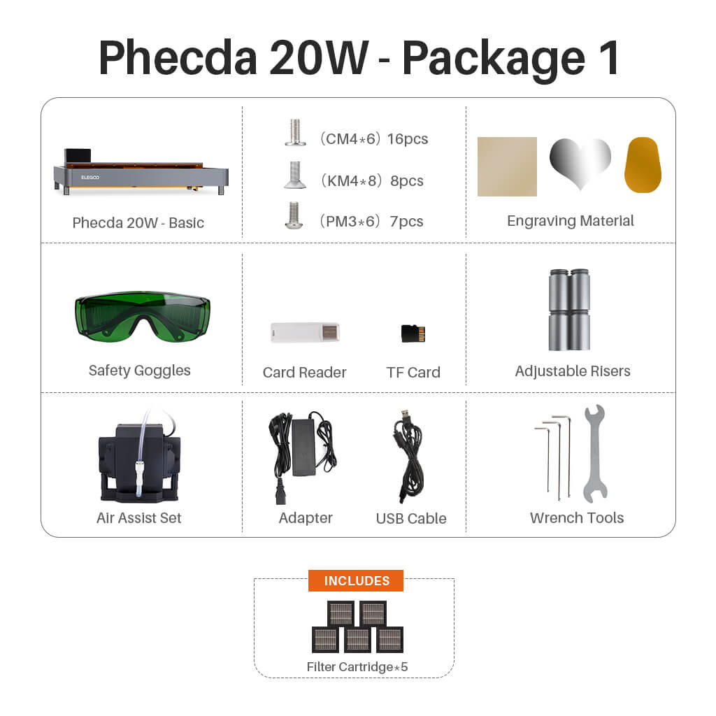Phecda 20W Package 1 
