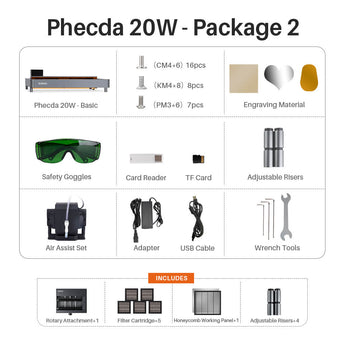 Phecda 20W Package 2
