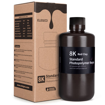 ELEGOO 8K Standard Photopolymer Resin 1kg Package