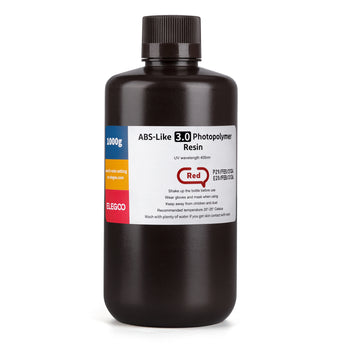 ELEGOO ABS Like 3.0 Photopolymer Resin 1KG Red