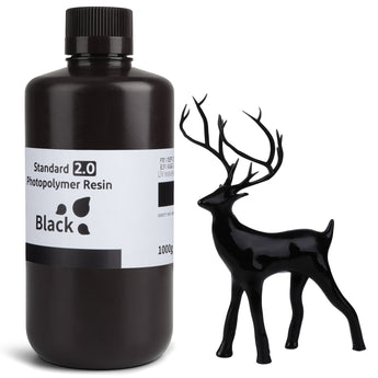 ELEGOO Standard Photopolymer Resin V2.0 1000g Black