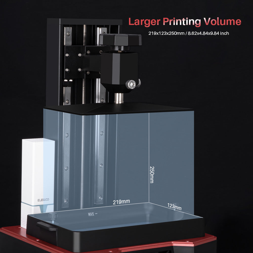 Larger Printing Volume