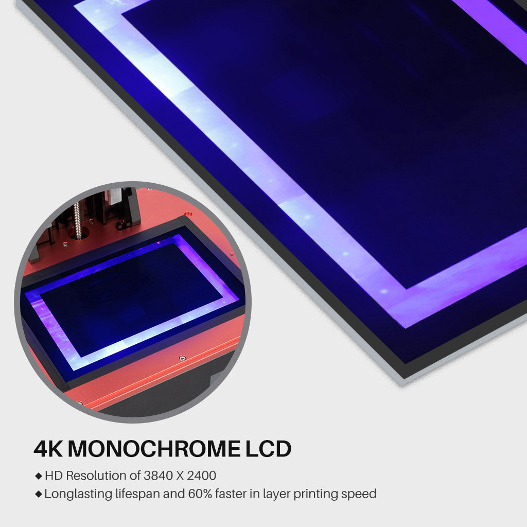 4K Monochrome LCD