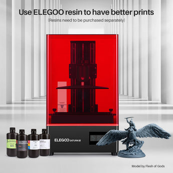 Use ELEGOO Resin to Have Better Prints