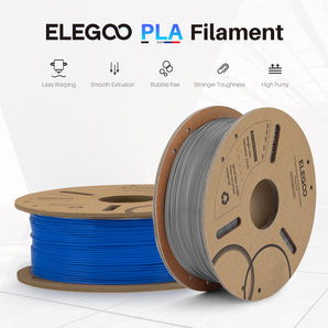 PLA Filament 1.75mm 5 Colors 5KG