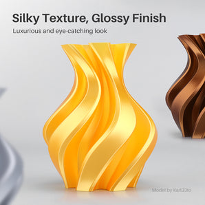 Silk PLA Filament 1.75mm 4 Colors 4KG