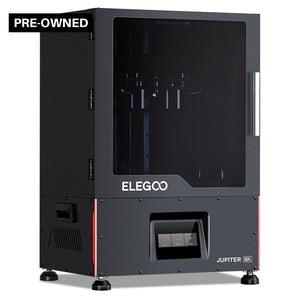 pre-owned elegoo jupiter resin 3d printer