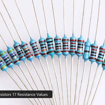 ELEGOO 17 Values 1% Resistor Kit (Pack of 525, 0 Ohm-1M Ohm) Arduino STEM Kits elegoo-shop 
