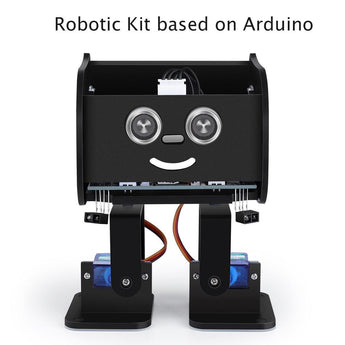 ELEGOO Penguin Bot Biped Robot Kit V2.0 for Arduino Project Arduino STEM Kits elegoo-shop Black 