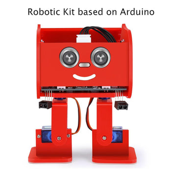 ELEGOO Penguin Bot Biped Robot Kit V2.0 for Arduino Project Arduino STEM Kits elegoo-shop Red 