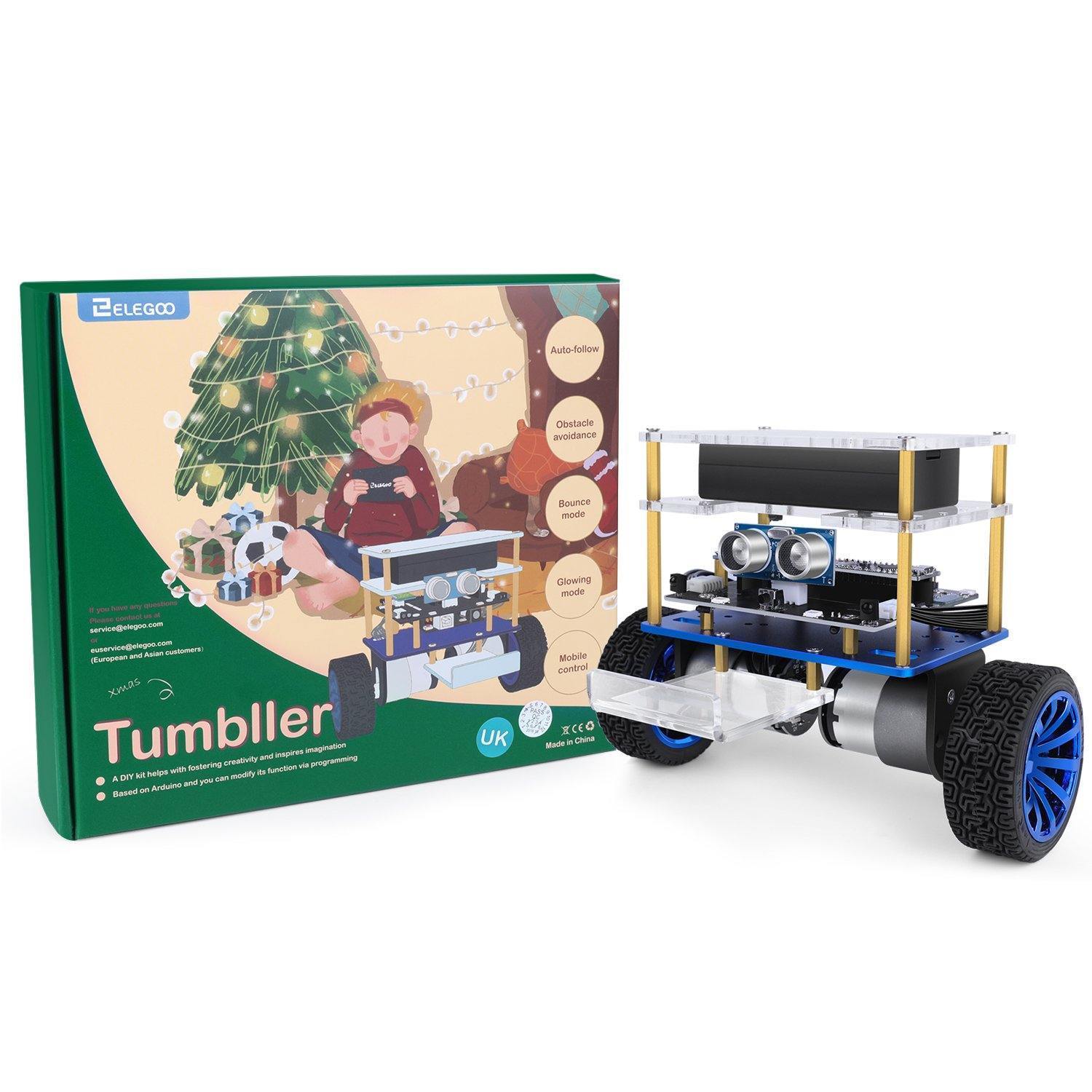 ELEGOO Tumbller Self-Balancing Robot Car Kit Compatible with Arduino IDE Arduino STEM Kits elegoo-shop 
